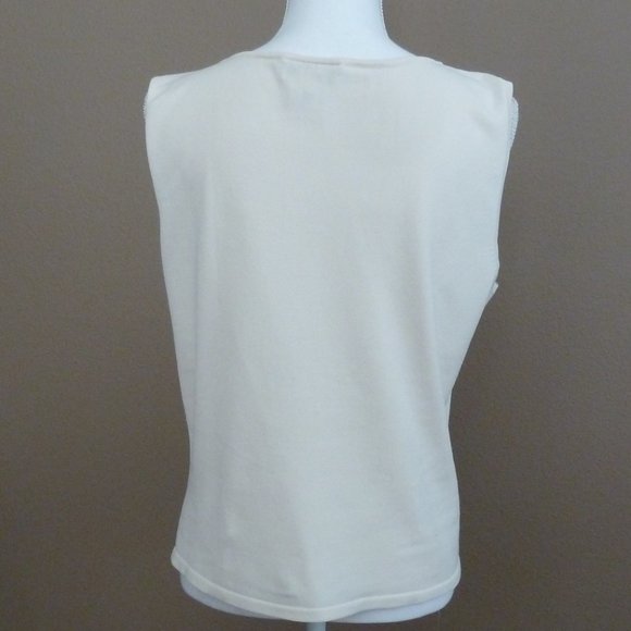 Cardigan Sweater and Sleeveless Tank EUC sz XLg - Picture 3 of 11